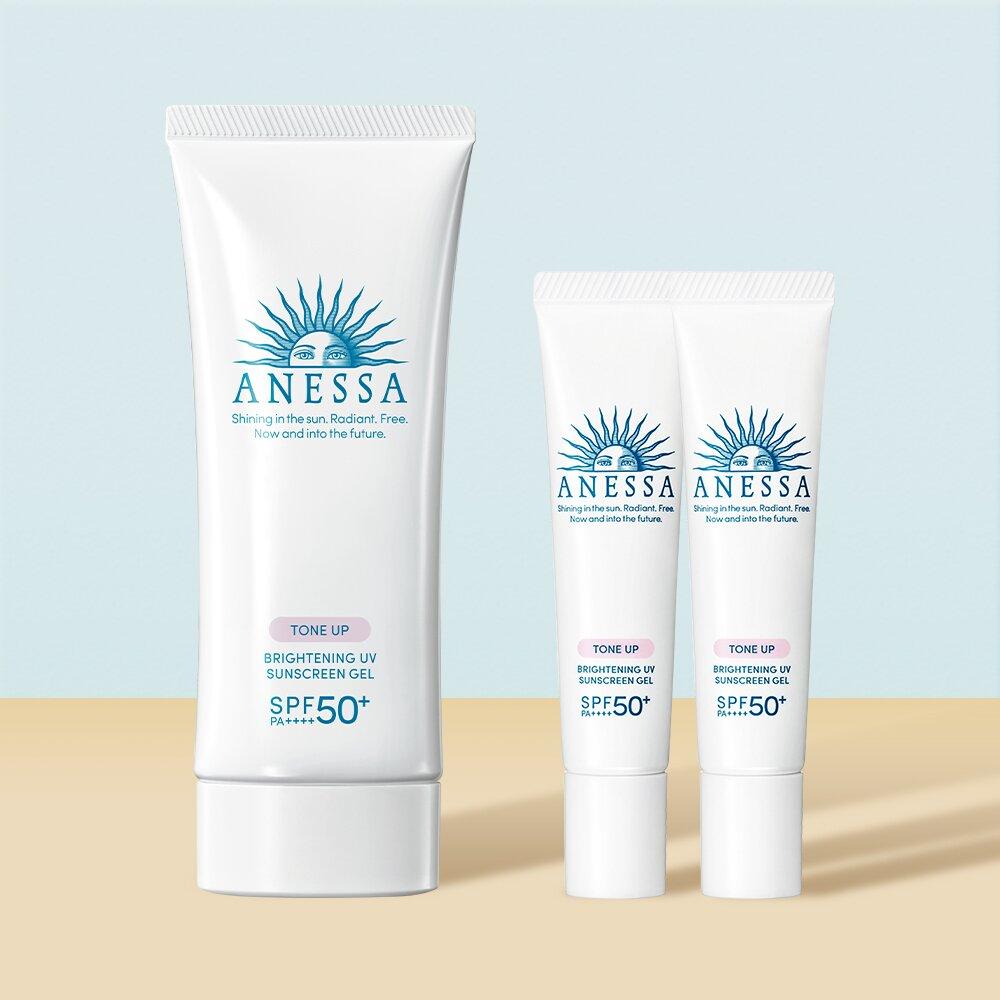 ANESSA Brightening UV Sunscreen Gel N 90g Special Set (+15g*2ea)