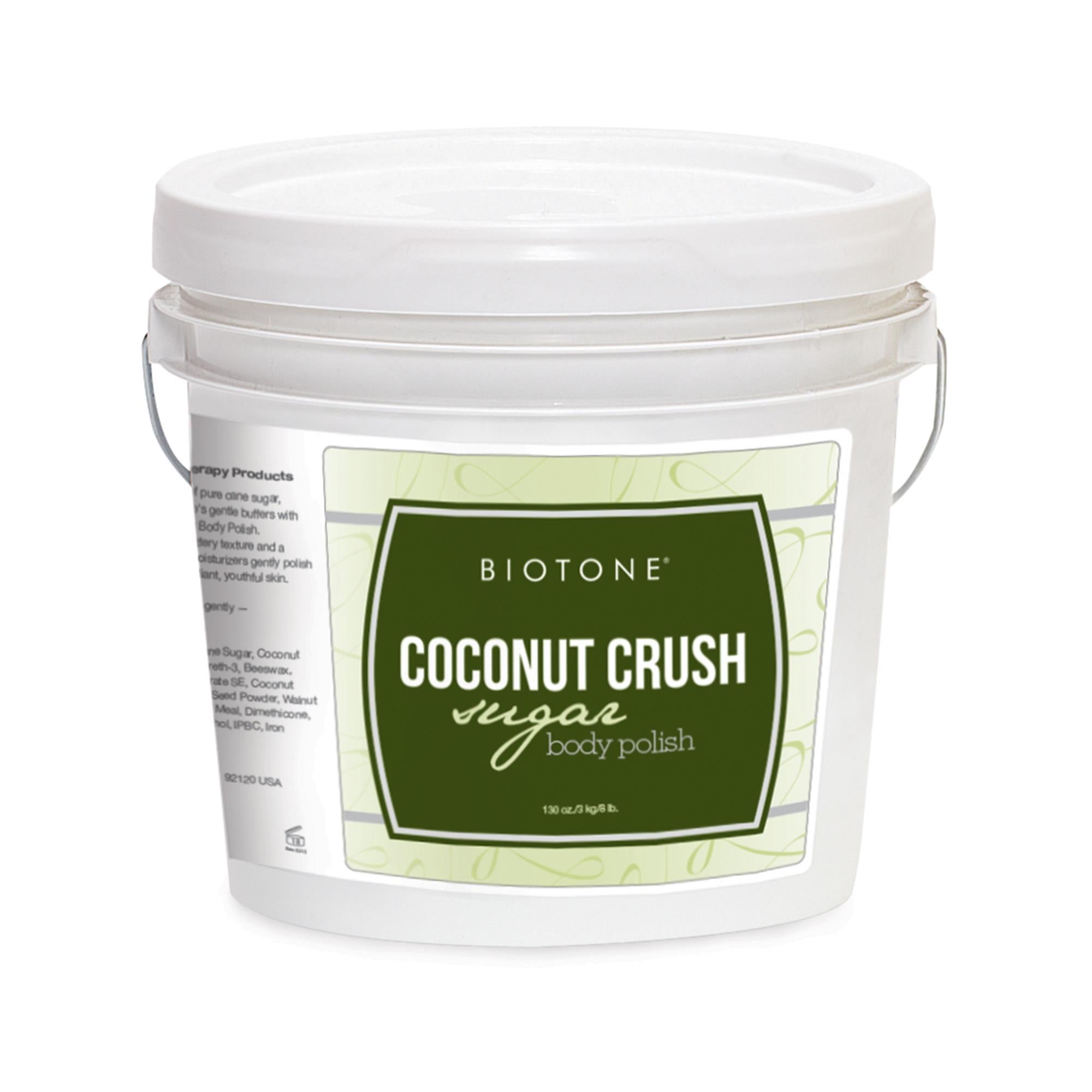 Bath & Body 1 Gal Biotone Coconut Crush Sugar Body Polish